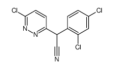 2-(6-chloropyridazin-3-yl)-2-(2,4-dichlorophenyl)acetonitrile