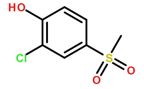2-氯-4-(甲基磺酰基)苯酚