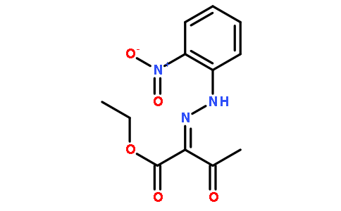 Butanoic acid, 2-[(2-nitrophenyl)hydrazono]-3-oxo-, ethyl ester (en)