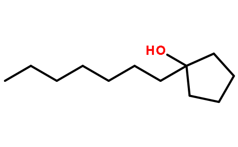 1-Heptylcyclopentanol