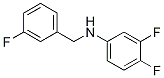 3,4-二氟-N-(3-氟苄基)苯胺