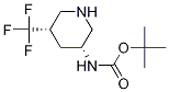 顺式-3-(Boc-氨基)-5-三氟甲基哌啶