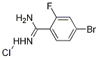 Benzenecarboximidamide, 4-bromo-2-fluoro- (hydrochloride)(1:1)