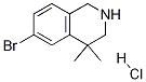 6-溴-4,4-二甲基-1,2,3,4-四氢异喹啉盐酸盐