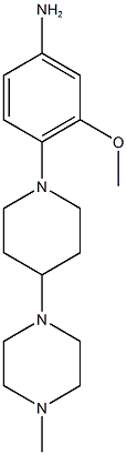 3-甲氧基-4-(4-(4-甲基哌嗪-1-基)哌啶-1-基)苯胺