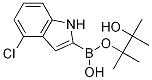 4-氯-2-(4,4,5,5-四甲基-1,3,2-二氧硼杂环戊烷-2-基)-1H-吲哚