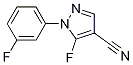 5-氟-1-(3-氟苯基)-1H-吡唑-4-甲腈(1269292-60-5)