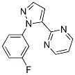 2 - (1 - (3 - 氟苯基) -1H-5- 吡唑基)嘧啶