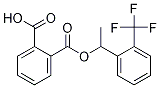 2-((1-(2-(trifluoromethyl)phenyl)ethoxy)carbonyl)benzoic acid