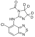 1-乙酰基-N-(5-氯-2,1,3-苯并噻二唑-4-基)-4,5-二氢-1H-咪唑-2-胺