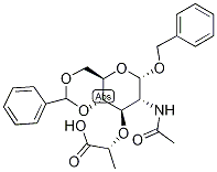 N-乙酰基-1-O-(苯基甲基)-4,6-O-(苯基亚甲基)-ALPHA-胞壁酸