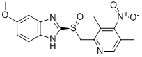 Omeprazole impurity 13/4-Desmethoxy-4-nitro Omeprazole/4-Desmethoxy-4-nitro Omeprazole/2-[[(3,5-Dimethyl-4-nitro-2-pyridinyl) methyl]sulfinyl]-5-methoxy-1H-benzimidazole