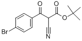 3-(4-溴苯基)-2-氰基-3-氧代-丙酸叔丁酯