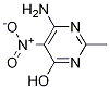6-amino-2-methyl-5-nitropyrimidin-4-ol	2-甲基-4-羟基-5-硝基-6-胺基嘧啶
