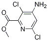 2-吡啶羧酸,4-氨基-3,6-二氯-,甲酯