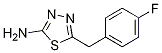 5-(4-氟-苄基)-[1,3,4]噻二唑-2-基胺
