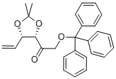 L-erythro-Hex-5-en-2-ulose, 5,6-dideoxy-3,4-O-(1-Methylethylidene)-1-O-(triphenylMethyl)- (9CI)