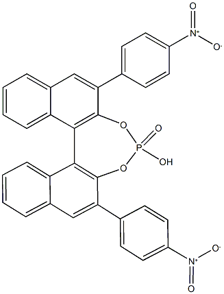 (R)-3,3'-双(4-硝基苯基)-1,1'-联萘酚膦酸酯