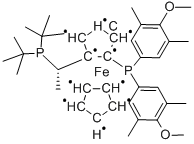 (S)-1-((Rp)-2-[双(4-甲氧基-3，5-二甲苯基)膦]二茂铁基)乙基二叔丁基膦