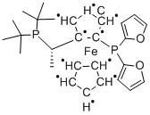 (S)-1-{(RP)-2-[二(2-呋喃基)膦基]二茂铁基}乙基二叔丁基膦