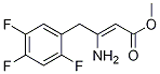 (Z)-3-氨基-4-(2,4,5-三氟苯基)-2-丁烯酸甲酯