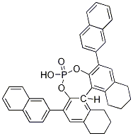(R)-3,3'-双(2-萘基)-5,5',6,6',7,7',8,8'-八氢-1,1'-联萘酚磷酸酯 2463941