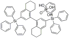 (R)-3，3'-双(三苯基硅基)-5，5'，6，6'，7，7'，8，8'-八氢联萘酚膦酸酯