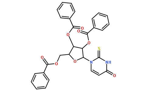2’,3’,5’-三-O-苯甲酰基-2-硫代尿苷