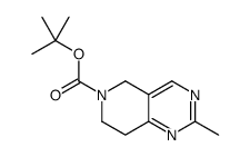 2-甲基-7,8-二氢吡啶并[4,3-d]嘧啶-6(5H)-羧酸叔丁酯