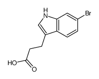 3-(6-溴-1H-3-吲哚)丙酸