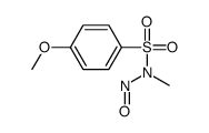 4-methoxy-N-methyl-N-nitrosobenzenesulfonamide