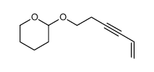 2-hex-5-en-3-ynoxyoxane