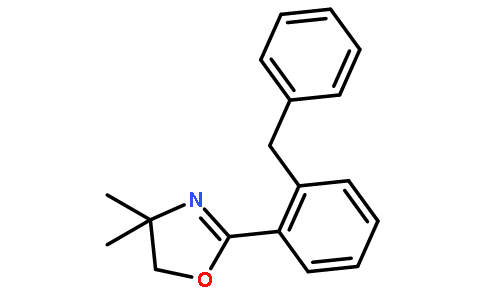 2-(2-benzylphenyl)-4,4-dimethyl-5H-1,3-oxazole