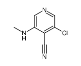 3-chloro-5-(methylamino)pyridine-4-carbonitrile