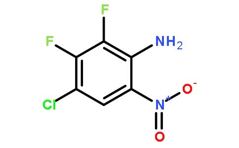 4-氯-2,3-二氟-6-硝基苯胺