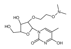 1-[(2R,3R,4R,5R)-3-[2-(dimethylaminooxy)ethoxy]-4-hydroxy-5-(hydroxymethyl)oxolan-2-yl]-5-methylpyrimidine-2,4-dione