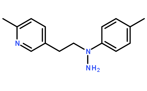 1-(4-methylphenyl)-1-[2-(6-methylpyridin-3-yl)ethyl]hydrazine