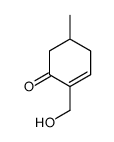 2-(hydroxymethyl)-5-methylcyclohex-2-en-1-one
