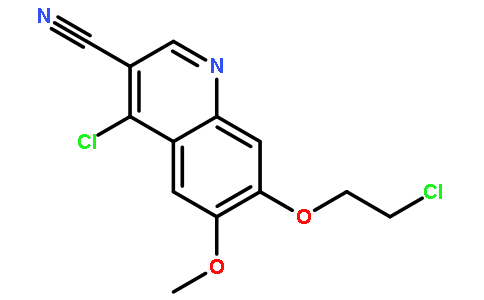 4-氯-7-(2-氯乙氧基)-6-甲氧基-3-喹啉甲腈