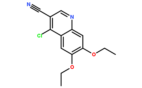 4-氯-6,7-二乙氧基喹啉-3-甲腈