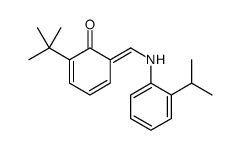 2-tert-butyl-6-[(2-propan-2-ylanilino)methylidene]cyclohexa-2,4-dien-1-one