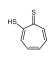 2-sulfanylcyclohepta-2,4,6-triene-1-thione