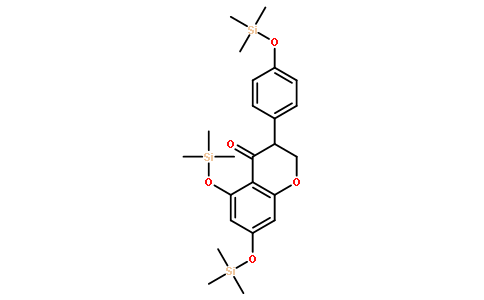 4H-1-苯并吡喃-4-酮, 2,3-二氢-5,7-二羟基-3-(4-羟基苯基)-