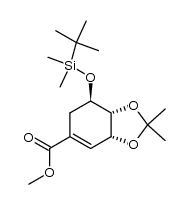 (3aR,7R,7aR)-methyl 7-((tert-butyldimethylsilyl)oxy)-2,2-dimethyl-3a,6,7,7a-tetrahydrobenzo[d][1,3]dioxole-5-carboxylate