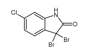 3,3-Dibromo-6-chloro-1,3-dihydro-indol-2-one
