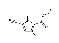 ethyl 5-cyano-3-methyl-1H-pyrrole-2-carboxylate