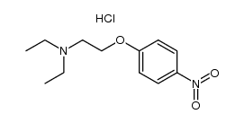diethyl-[2-(4-nitro-phenoxy)-ethyl]-amine, hydrochloride