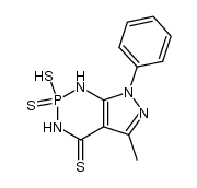 2-Mercapto-5-methyl-7phenylpyrazolo[3,4-d]-1,3,2-diazaphosphorin-2,4(1H,3H)-dithione