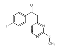 1-(4-fluorophenyl)-2-(2-methylsulfanylpyrimidin-4-yl)ethanone