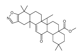 Oleana-2,9(11)-dieno[2,3-d]isoxazol-28-oic acid, 12-oxo-, methyl ester